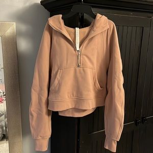 Lululemon Scuba oversized half zip hoodie